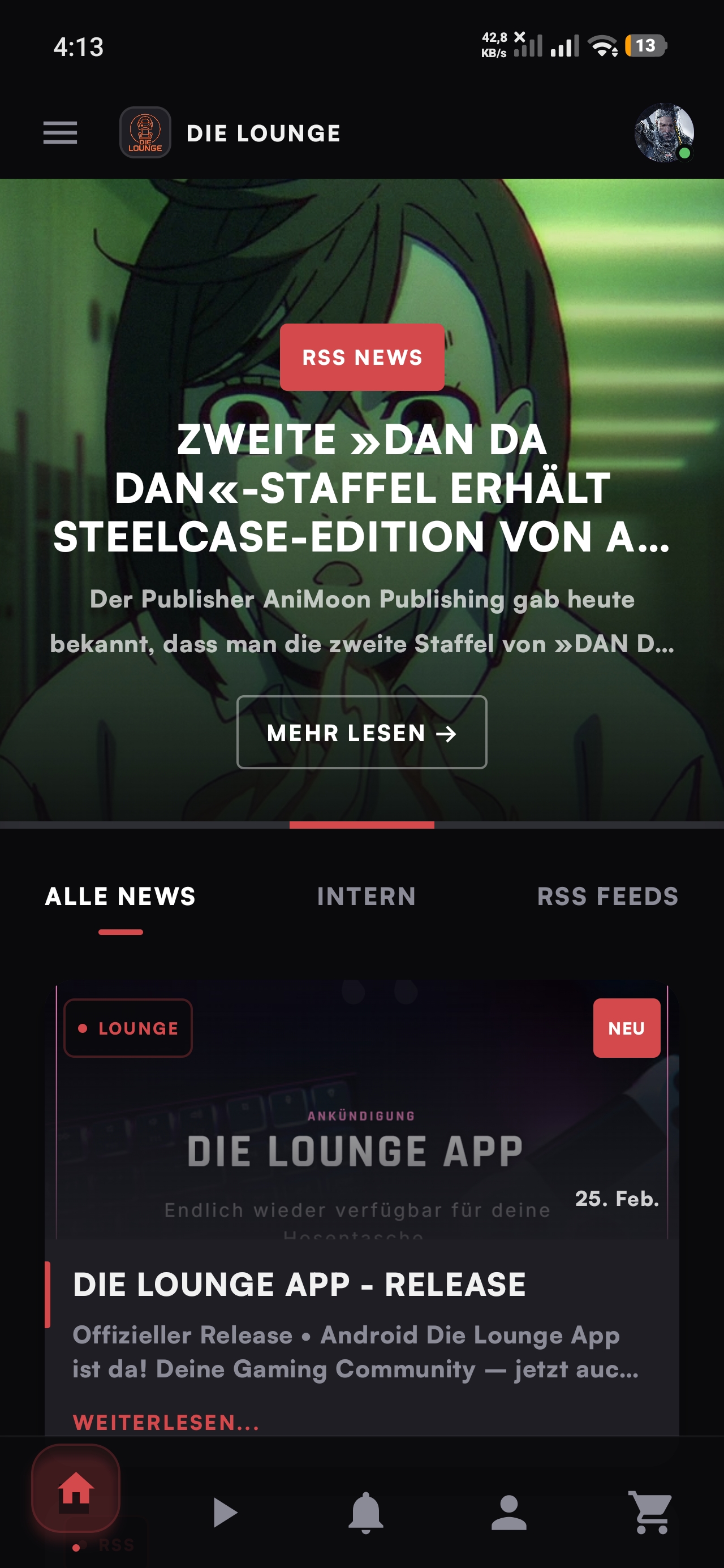 Lounge Mobile App Mockup