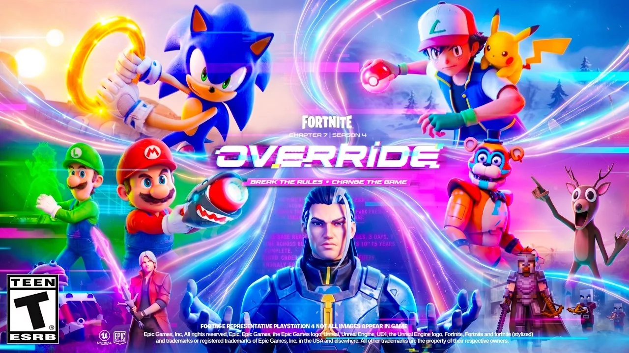Fortnite: Chapter 7 Season 4: Override geht am 20. August los - News Header